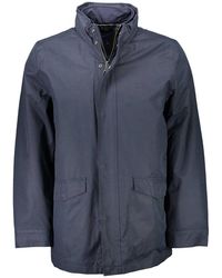 GANT - Blu Polyester Jacket - Lyst