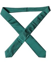 Dolce & Gabbana - Satin Silk Adjustable 'Sd Neckwomen's Tie - Lyst