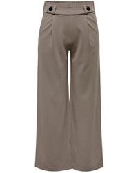 Jacqueline De Yong - Gray Polyester Jeans & Pant - Lyst