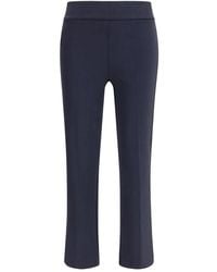Avenue Montaigne - Blue Polyamide Casual Pants - Lyst