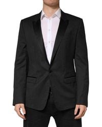 Dolce & Gabbana - Fantasy Single Breasted Jacket Blazer Clothing - Lyst