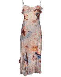 Desigual - Pink Polyester 's Dress - Lyst