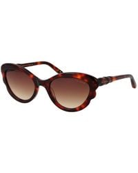 Ted Baker - Brown Acetate Sunglasses - Lyst