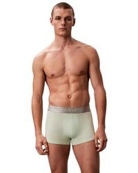 Calvin Klein - Gray Recycled Polyester Boxers - Lyst