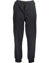 K-Way - Black Cotton Pant - Xxl - Lyst