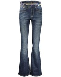 Desigual - Blue Cotton 's Jeans - Lyst