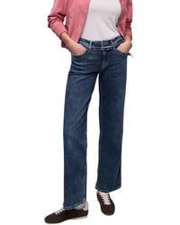 Street One - Blue Cotton Relaxed Fit Jeans - Lyst