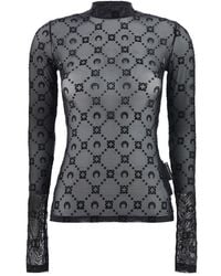 Marine Serre - Moon Crewneck Top - Lyst