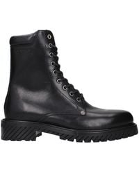 Off-White c/o Virgil Abloh - Laceup Ankle Boots - Lyst