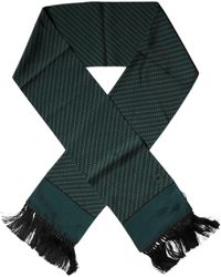Dolce & Gabbana - Fantasy Fringes Neck Wrap Scarf - Lyst