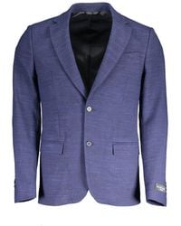 MARCIANO BY GUESS - Blu Wool Jacket - Lyst