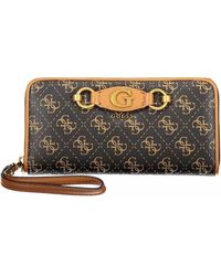 Guess - Chic Brown Wallet With Contrasting Details - Lyst