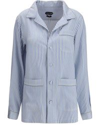 Tom Ford - Multicolor Silk Polo Shirt - Lyst