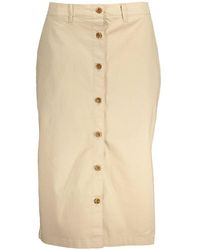 GANT - Cotton Skirt - Lyst