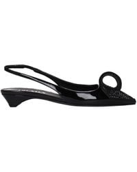 Prada - Patent Leather Sandals - Lyst