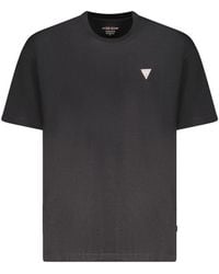 Guess - Black Cotton Men T - Lyst