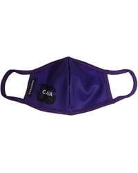 Dolce & Gabbana - Purple Polyester Dg Casa Logo Elastic Ear Strap Face Mask - Lyst