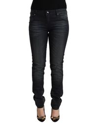 Acht - Sleek Washed Slim Fit Jeans - Lyst