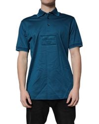 Dolce & Gabbana - Embroidered Logo Polo Shirt - Lyst
