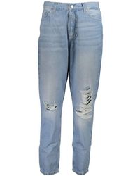 Calvin Klein - Cotton Jeans - Lyst
