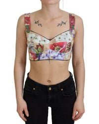 Dolce & Gabbana - Sleeveless Tops - Lyst