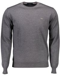 Harmont & Blaine - Gray Wool Sweater - Lyst