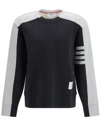 Thom Browne - Cotton Sweatshirt - Lyst