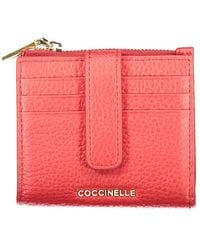 Coccinelle - Rosso Leather Wallet - Lyst