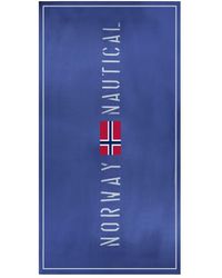 Norway 1963 - Blue Polyester Beach Towel - Lyst