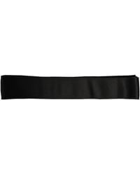Dolce & Gabbana - Satin Silk Wide Band Waist Belt - Lyst