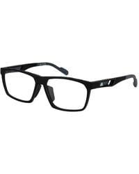 adidas - Black Plastic Glasses (frames) - Lyst