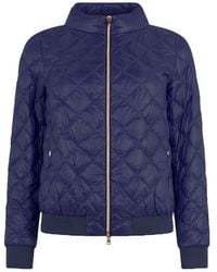 Herno - Blue Polyamide Jackets And Coat - Lyst