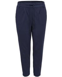 ONLY - Blue Viscose Jeans & Pant - Lyst