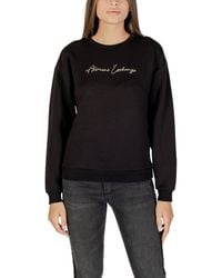 ARMANI EXCHANGE - Bicolor Viscose Sweatshirt - Lyst