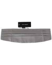 Dolce & Gabbana - Silk Cummerbund Belt - Lyst