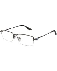 BMW - Gray Metal Glasses (frames) - Lyst