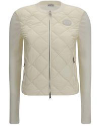 Burberry - Beige Polyamide Cardigan - Lyst