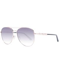 Guess - Rose Gold Sunglasses - Lyst