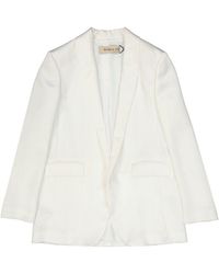 Blanca Vita - Satin Effect Jacket - Lyst