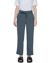 Street One - Green Viscose Casual Pants - Lyst
