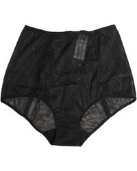 Dolce & Gabbana - High Waist Mesh Sheer Shapewear Underwear Polyamide (Nylon) Clothing - Lyst