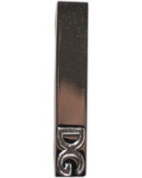 Dolce & Gabbana - Tone Brass Logo Branded Tie Clip Bar - Lyst