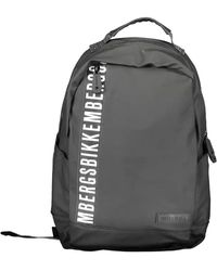 Bikkembergs - Black Polyethylene Backpack - Lyst