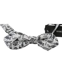 Dolce & Gabbana - Instruments Adjustable Neck Papillon Bow Tie - Lyst