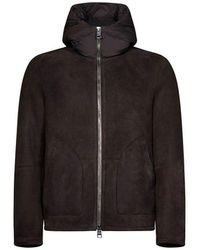 Herno - Shearling Jacket - Lyst