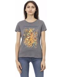 TRUSSARDI ACTION - Cotton Tops & T-Shirt - Lyst