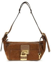 Chloé - Brown Calf Leather Bos Taurus Shoulder Bag - Lyst
