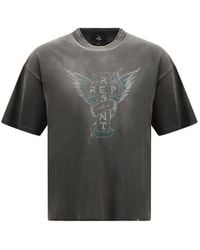 Represent - Gray Cotton T - Lyst