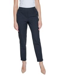Vero Moda - Gray Polyester Jeans & Pant - Lyst