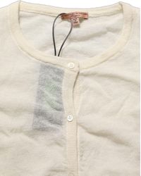 Ermanno Scervino - Knit Cropped Wool Cardigan Sweater Clothing - Lyst